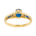 Bague Or jaune Saphir - Castafiore