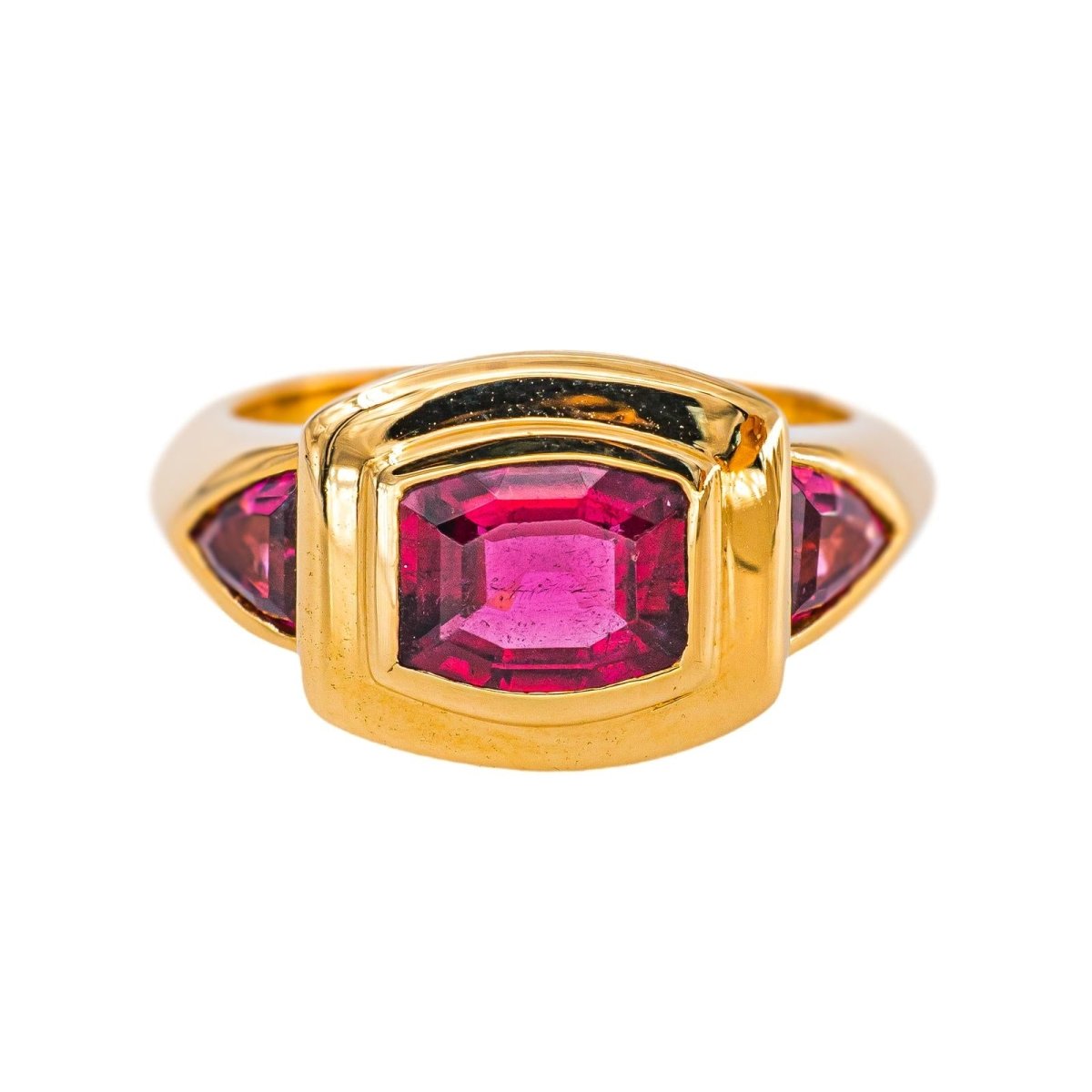 Bague Or jaune Tourmaline - Castafiore