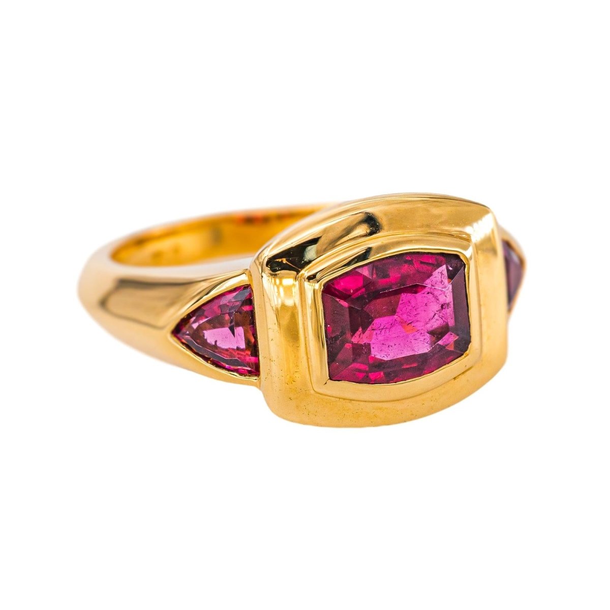 Bague Or jaune Tourmaline - Castafiore