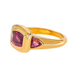 Bague Or jaune Tourmaline - Castafiore