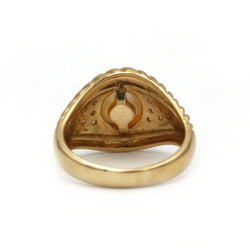 Bague - Or, perle et diamants - Castafiore