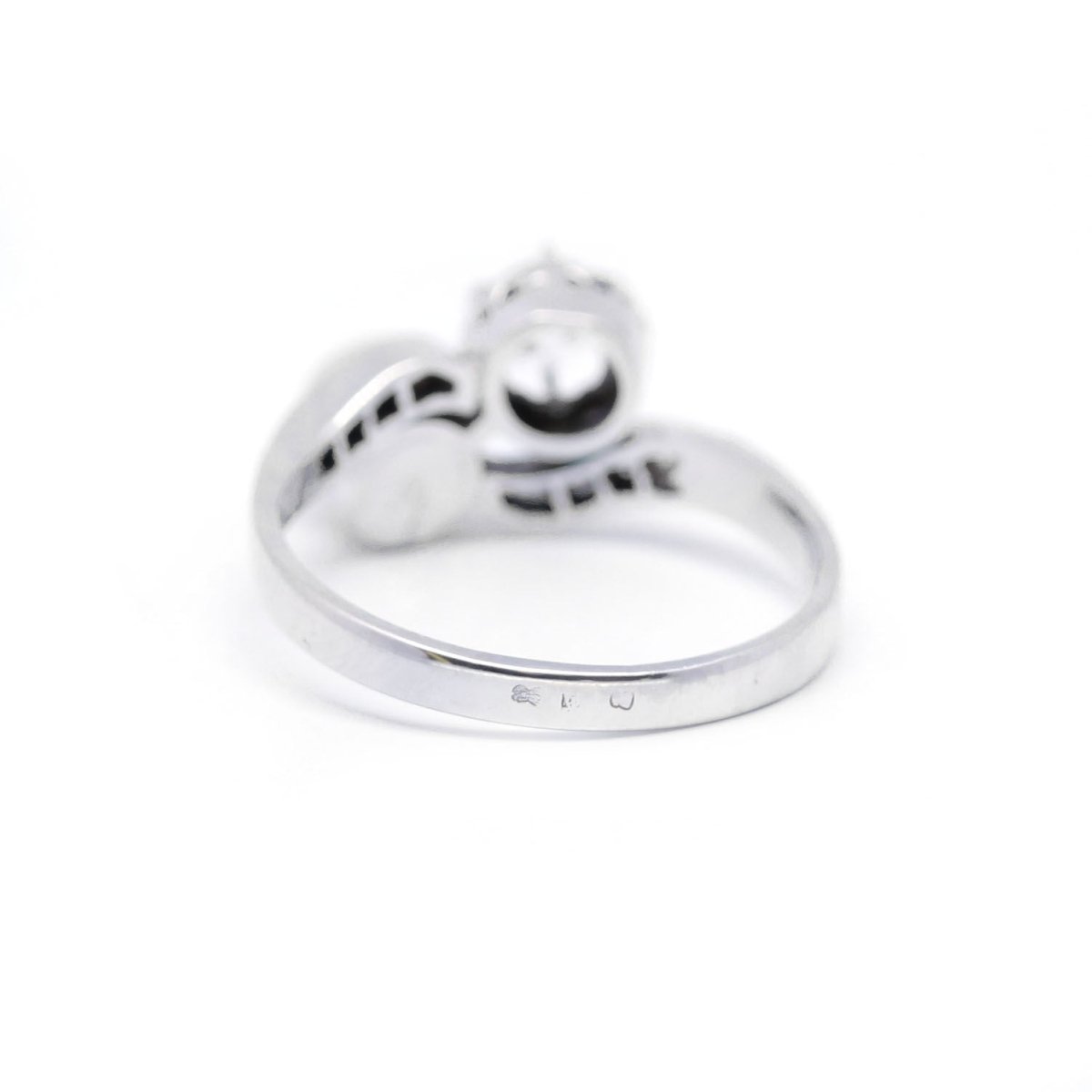 Bague - Or, Perle Et Diamants - Castafiore