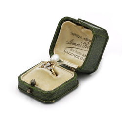 Bague - Or, perle et diamants - Castafiore