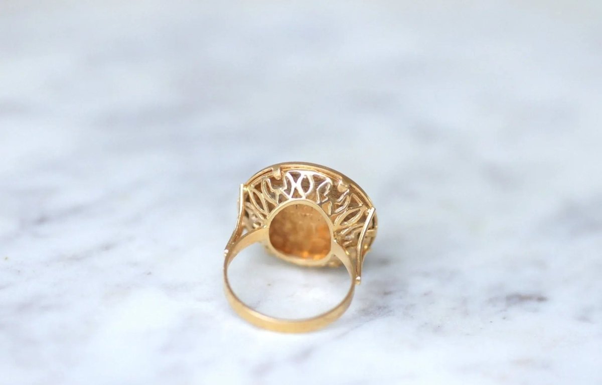 Bague or pièce Napoléon 10 Francs - Castafiore