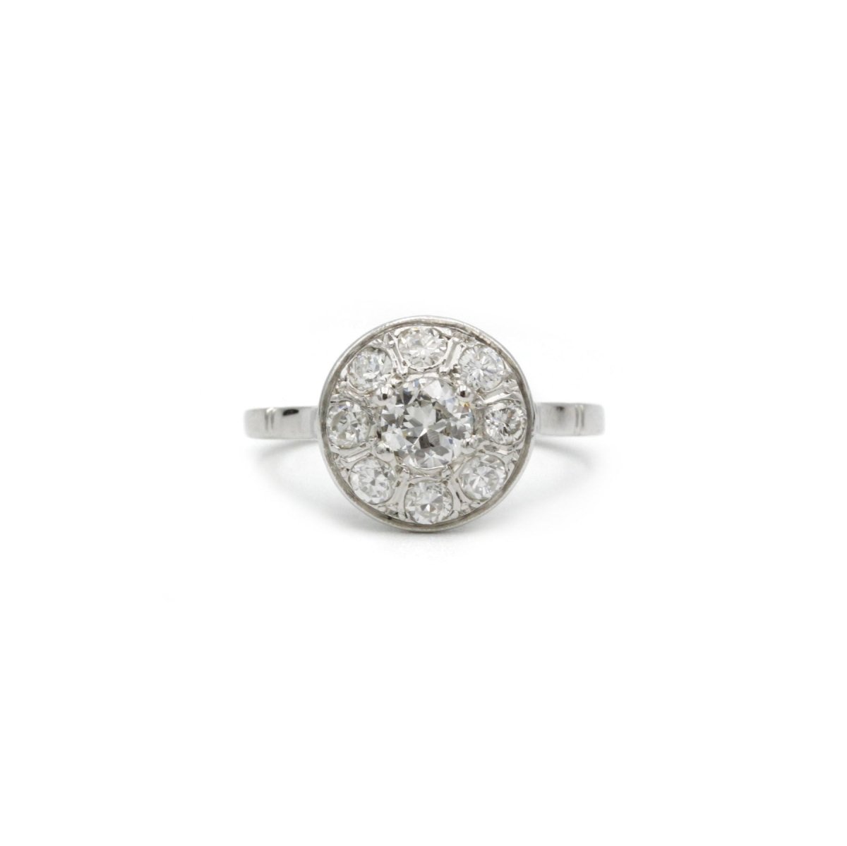 Bague - Or, Platine & Diamants - Castafiore