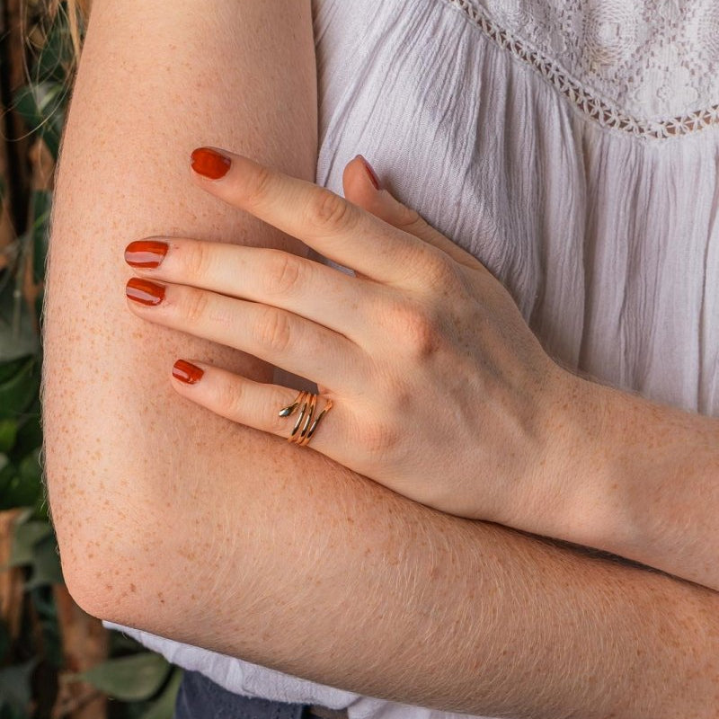 Bague Or rose - Castafiore