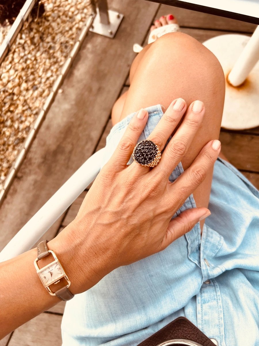 Bague or rose de la maison italienne Pascale Bruni - Castafiore