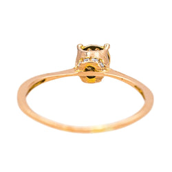 Bague Or rose Diamant - Castafiore