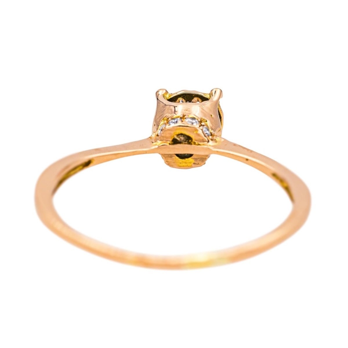 Bague Or rose Diamant - Castafiore