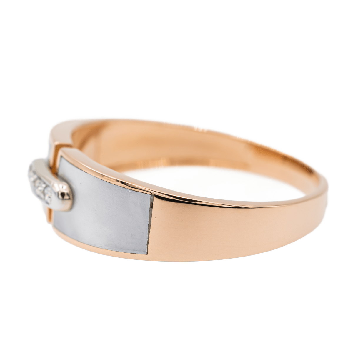 Bague Or rose Diamant - Castafiore
