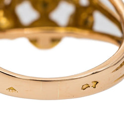 Bague Or rose Diamant - Castafiore