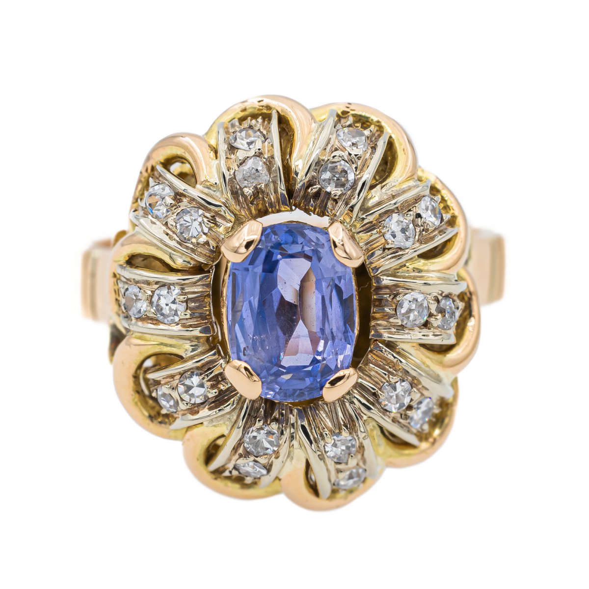 Bague Or rose Diamant - Castafiore