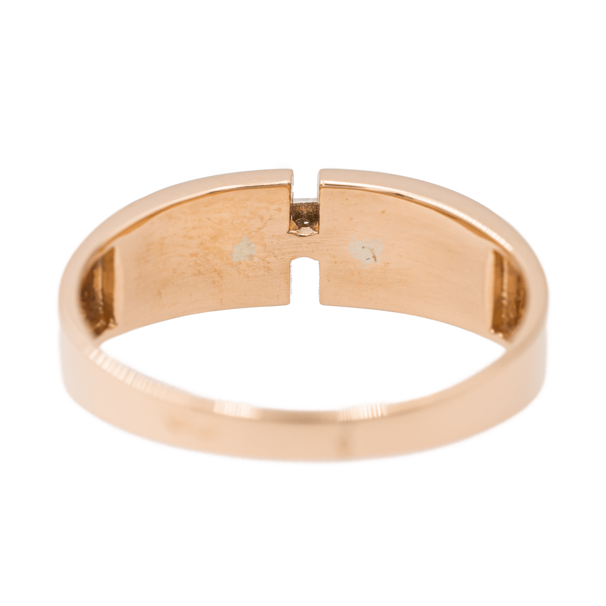 Bague Or rose Diamant - Castafiore