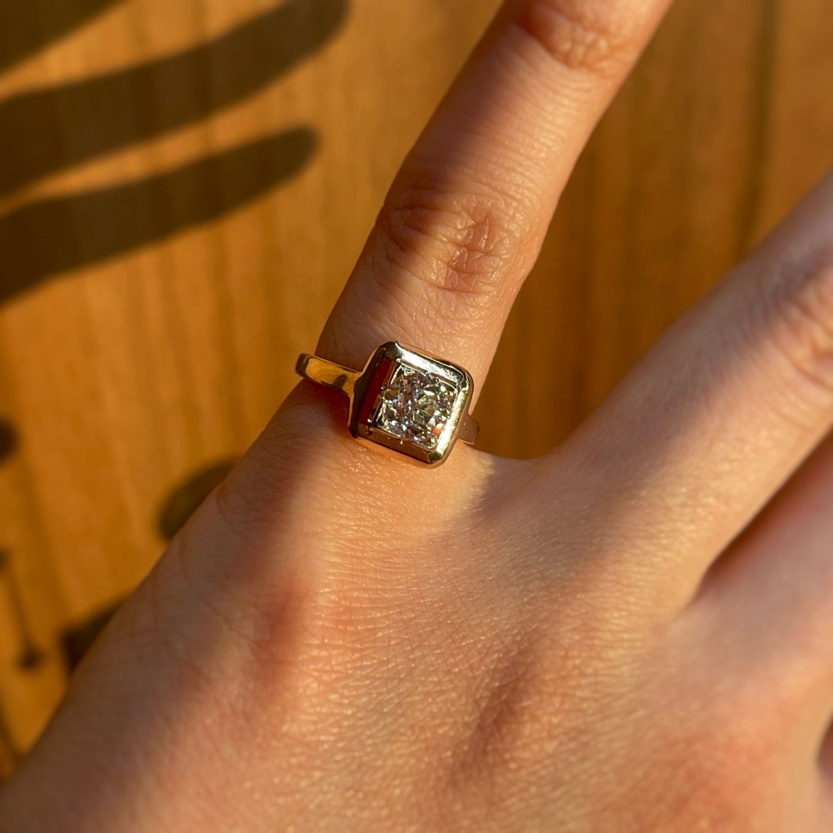 Bague - Or rose & Diamant - Castafiore