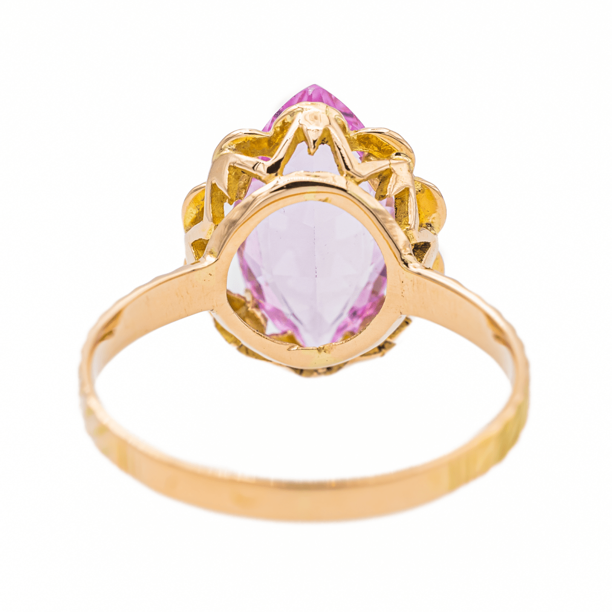 Bague Or rose Kunzite - Castafiore