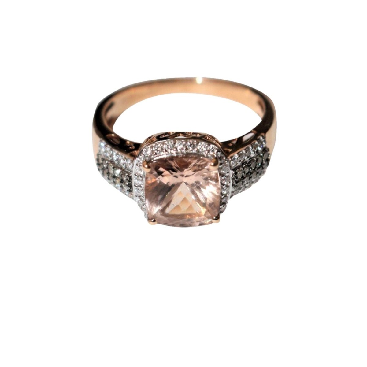Bague Or Rose Morganite - Castafiore