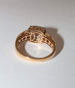 Bague Or Rose Morganite - Castafiore