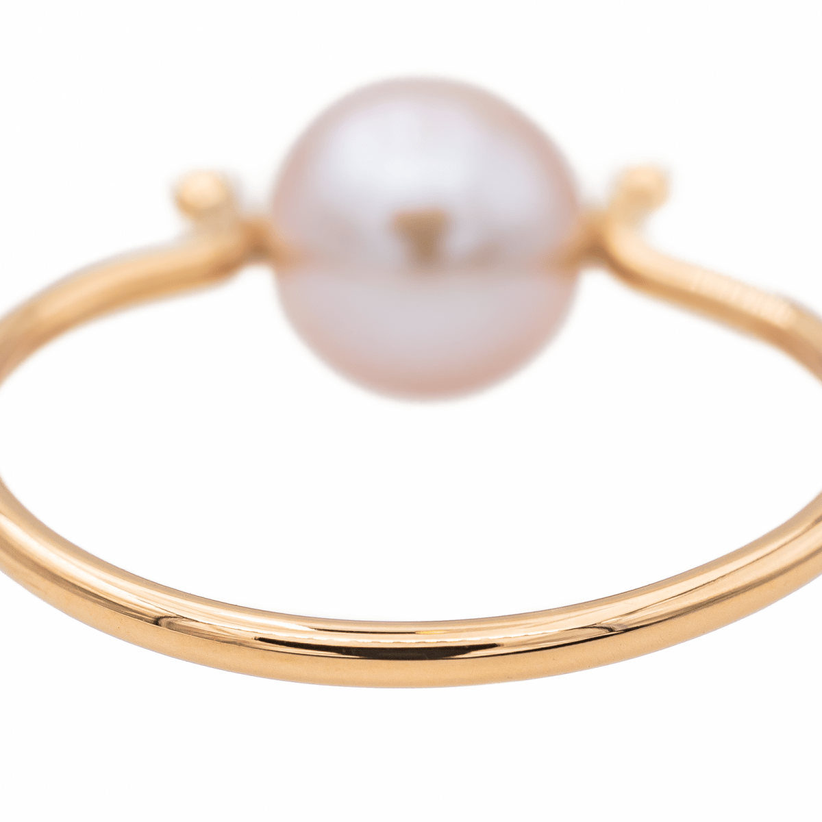 Bague Or rose Perle - Castafiore