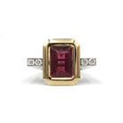 Bague - Or, Rubellite & Diamants - Castafiore