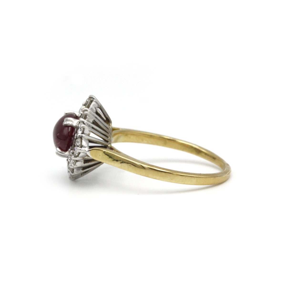 Bague - Or, Rubis & Diamants - Castafiore