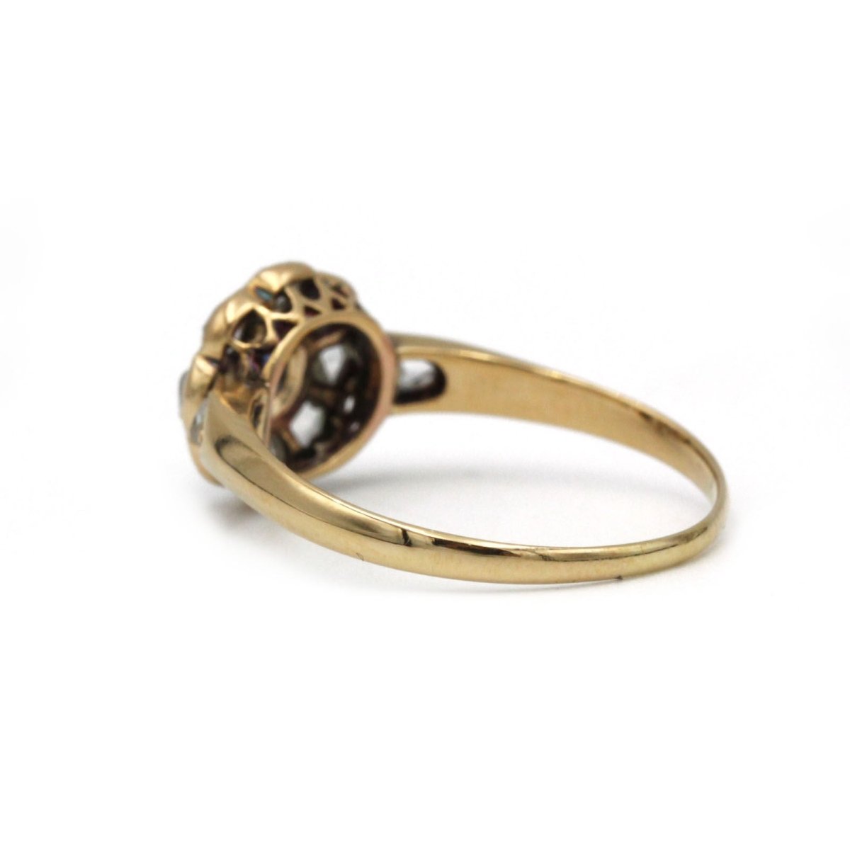 Bague - Or, saphir et diamants - Castafiore