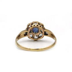 Bague - Or, saphir et diamants - Castafiore