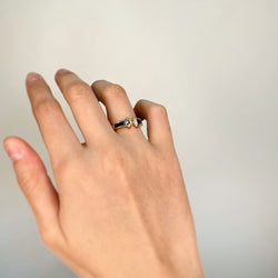 Bague - Or, Saphirs, Diamants & Rubis - Castafiore