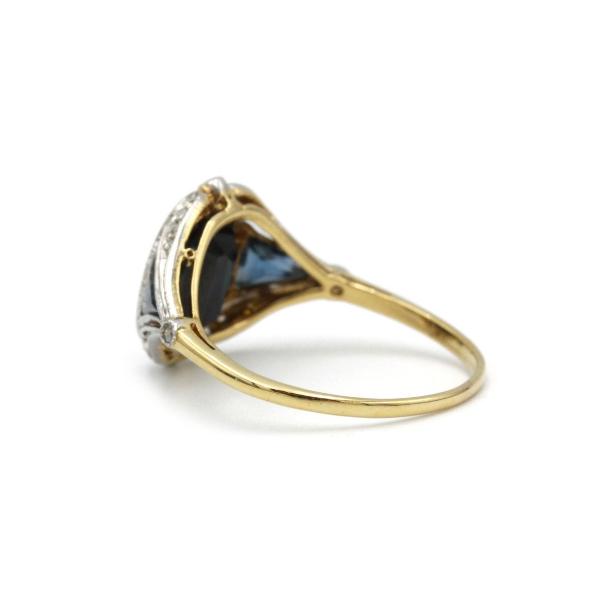 Bague - Or, saphirs et diamants - Castafiore