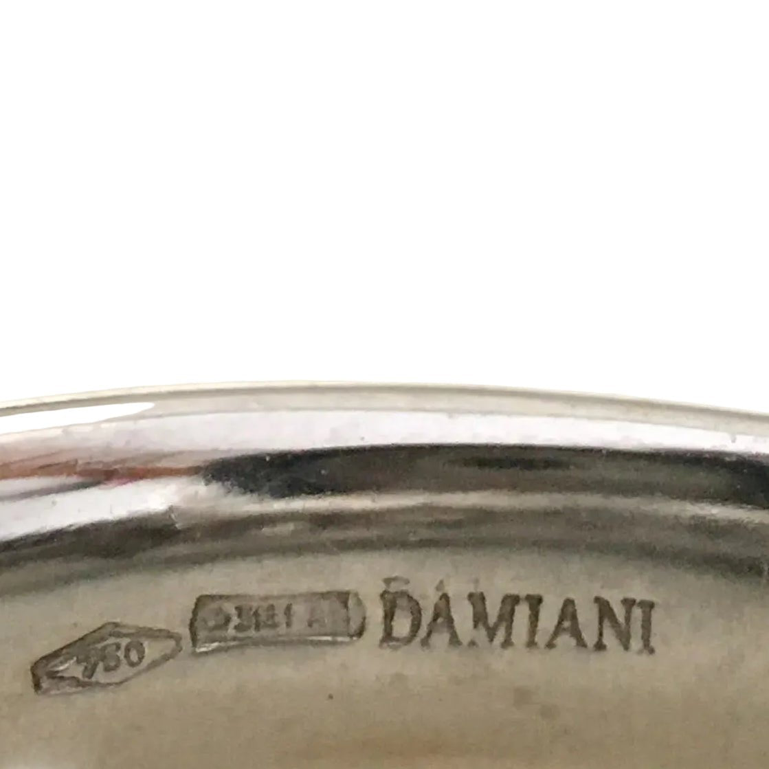 Bague Pavée DAMIANI en or blanc et diamants - Castafiore
