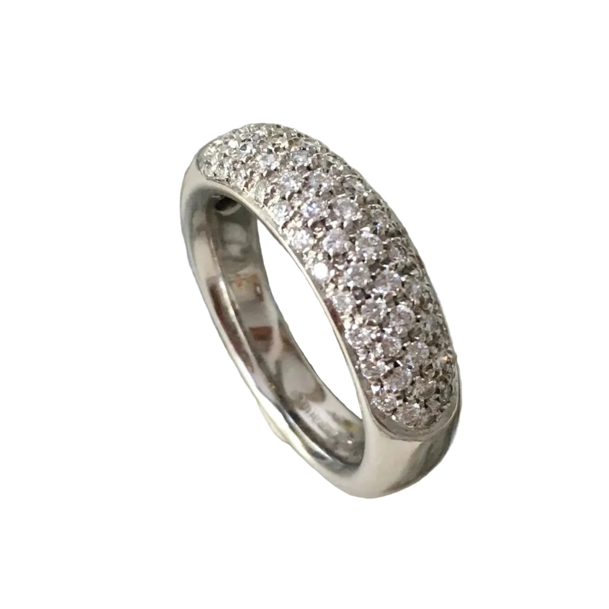 Bague Pavée DAMIANI en or blanc et diamants - Castafiore