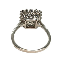 Bague Pavée en or blanc et diamants - Castafiore
