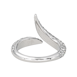 Bague Pavée en or blanc et diamants - Castafiore