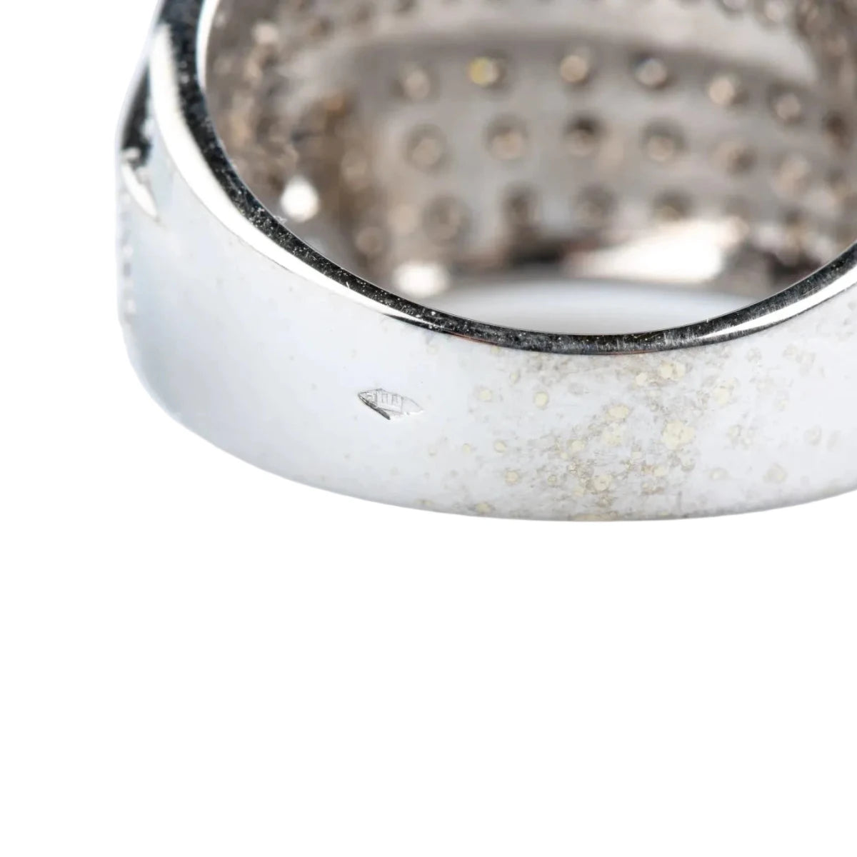 Bague Pavée en or jaune et diamants - Castafiore