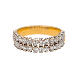 Ring Yellow gold diamond