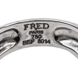 Bague Pavée FRED "Success" en or blanc et diamants - Castafiore