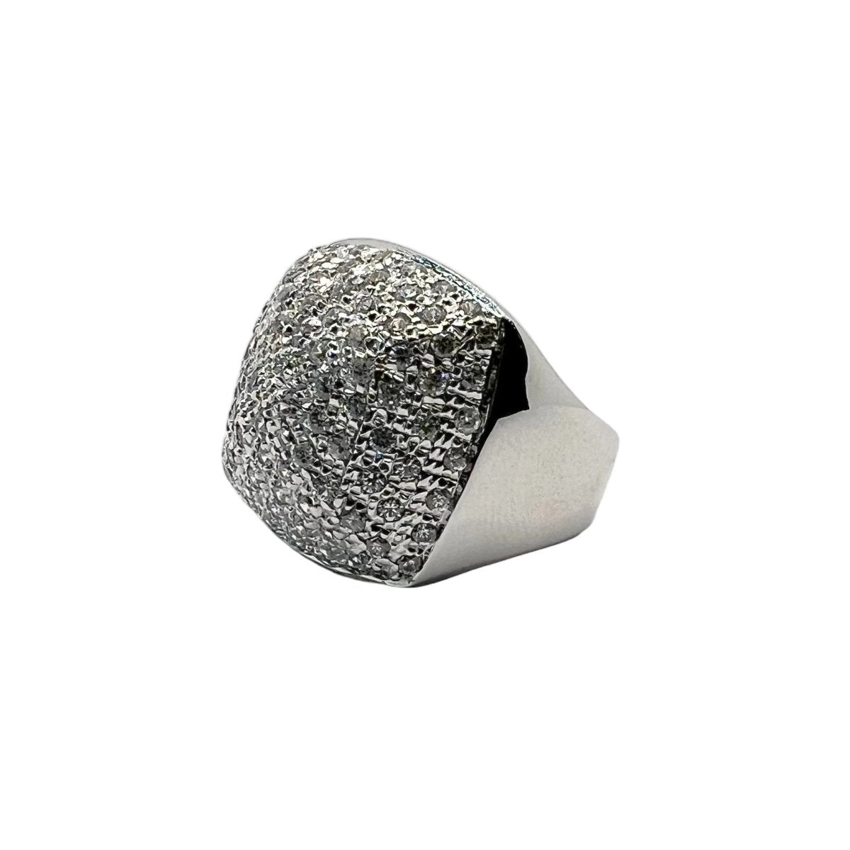 Bague Pavée GOUBLE en or blanc et diamants - Castafiore