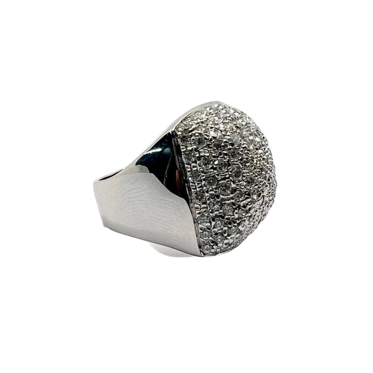 Bague Pavée GOUBLE en or blanc et diamants - Castafiore
