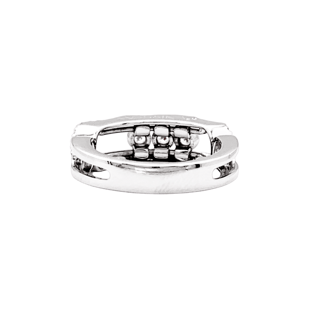 Bague Pavée MESSIKA "Mode Pavé" en or blanc et diamants - Castafiore