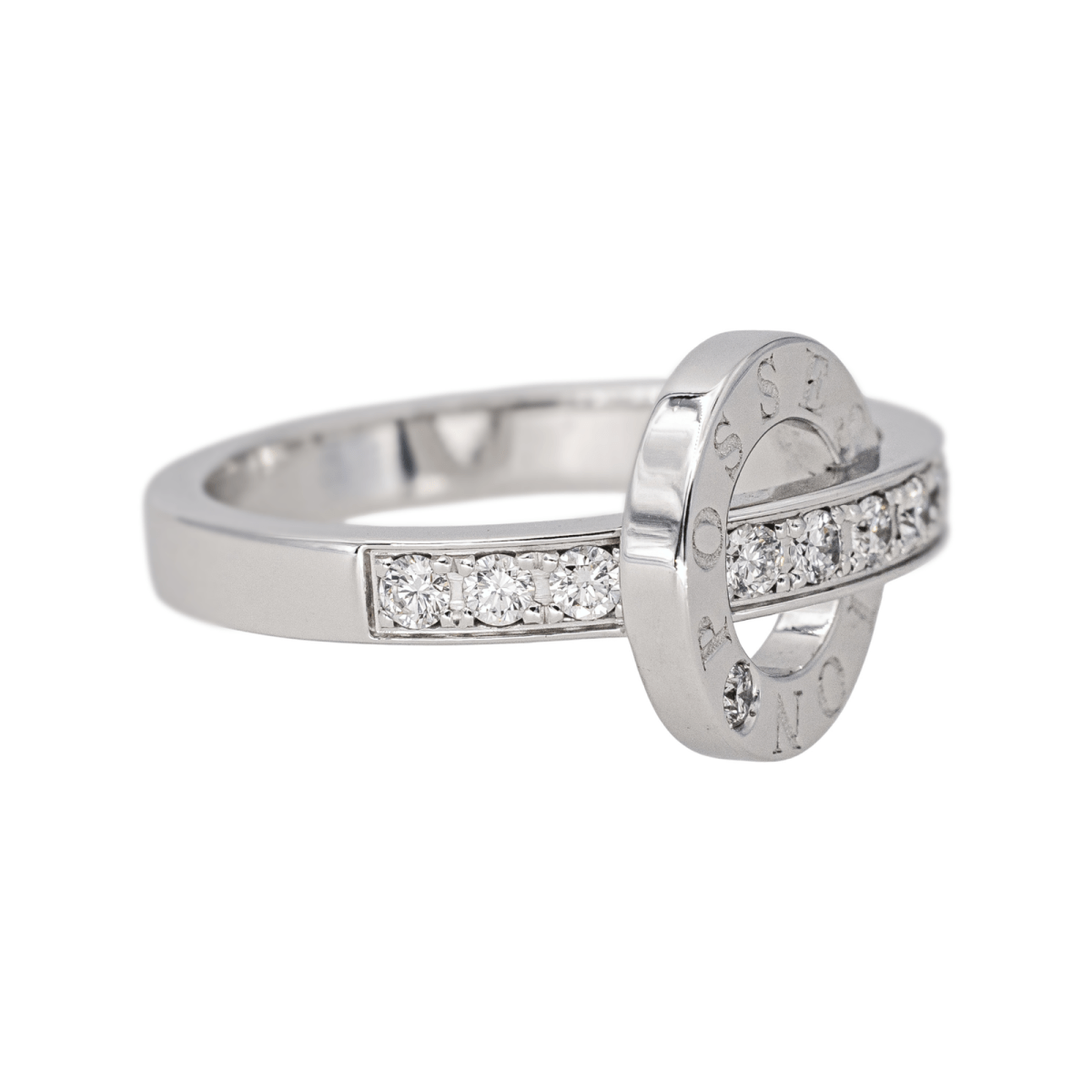Bague Pavée PIAGET "Possession" en or blanc et diamants - Castafiore