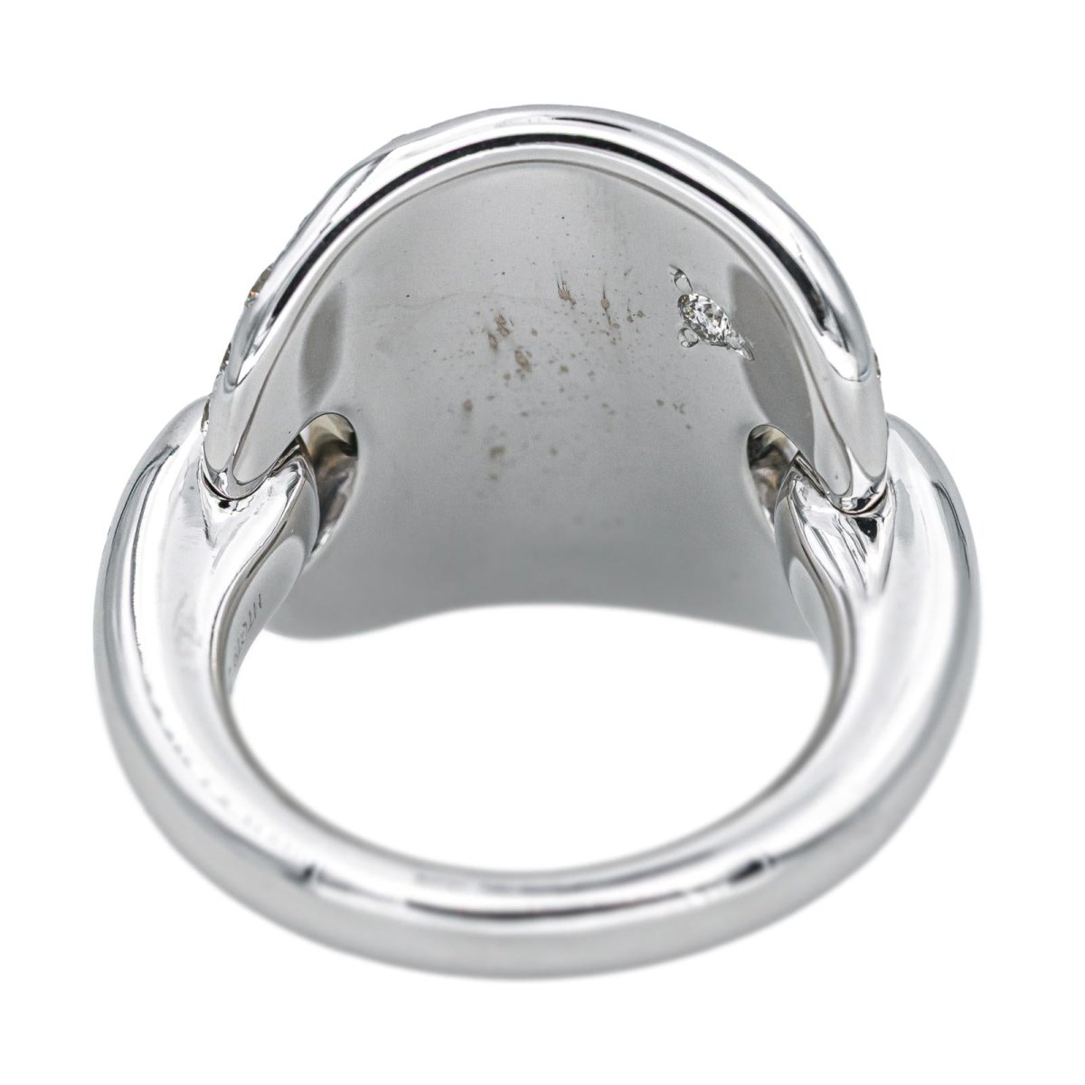 Bague Pavée POMELLATO "Sabbia" en or blanc et diamants - Castafiore