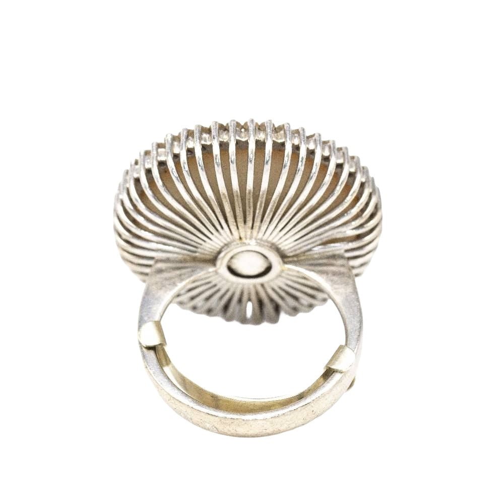 Bague PEARL en or blanc et diamants - Castafiore