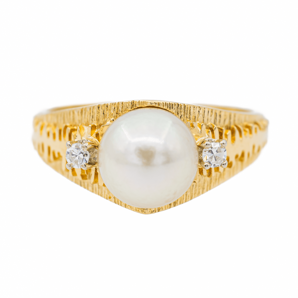 Bague Perle Or jaune Perle - Castafiore