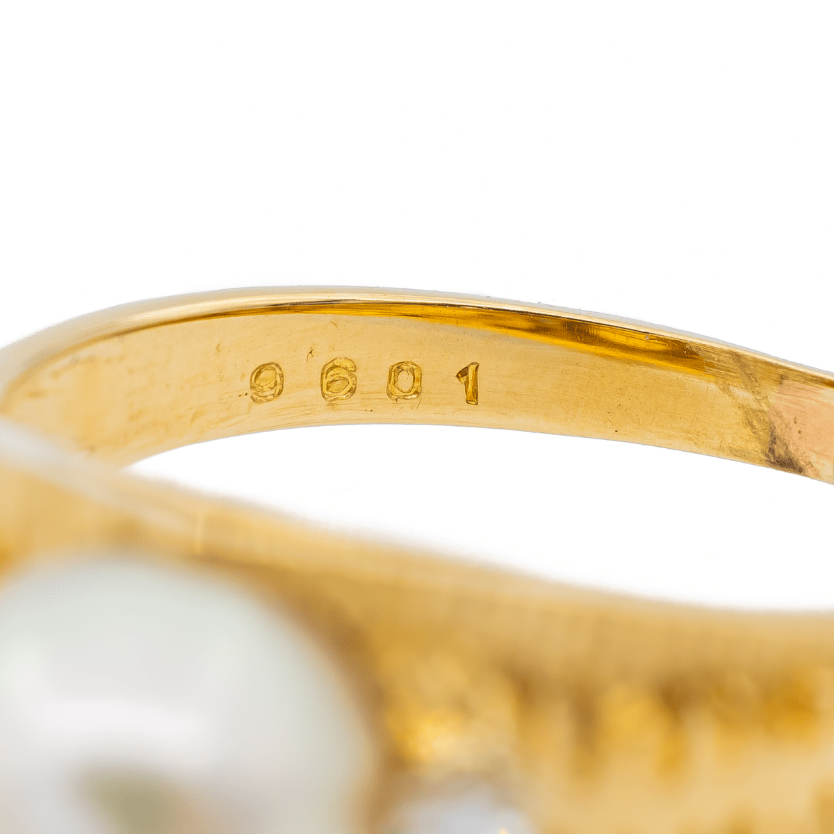 Bague Perle Or jaune Perle - Castafiore