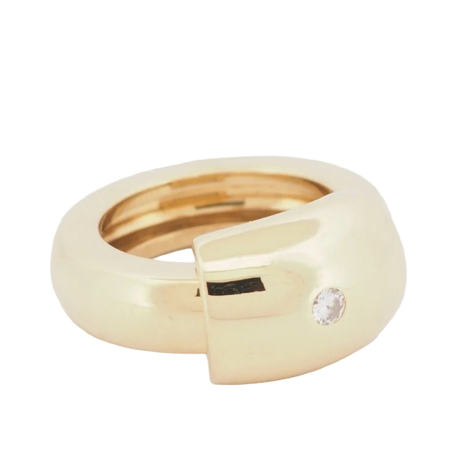 Bague Piaget en or jaune et diamant - Castafiore