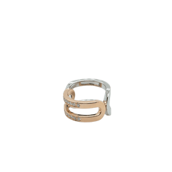 Bague PIAGET "Possession" en or blanc, or rose et diamants - Castafiore