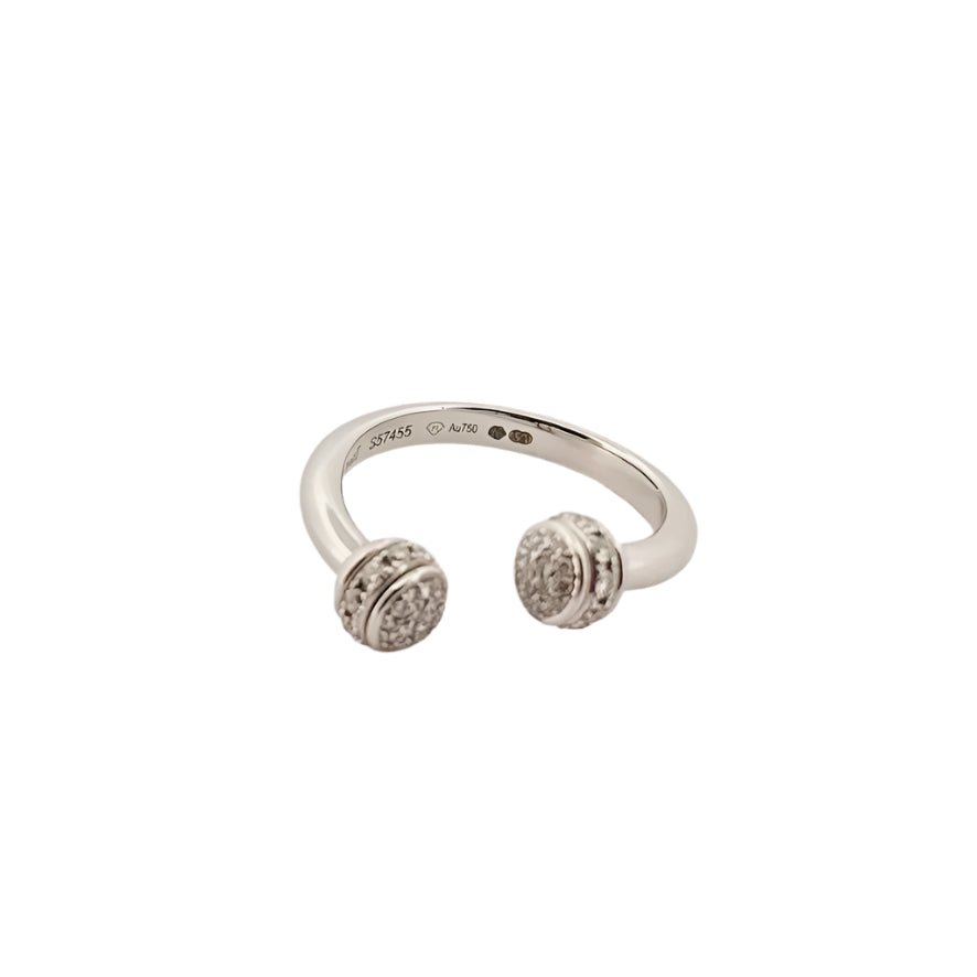 Bague PIAGET, "Possession ouverte" en or blanc et diamants - Castafiore
