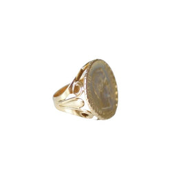 Bague pièce Napoléon 10 Francs en or - Castafiore
