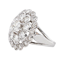 Bague Platine Diamant - Castafiore