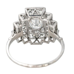 Bague Platine Diamant - Castafiore