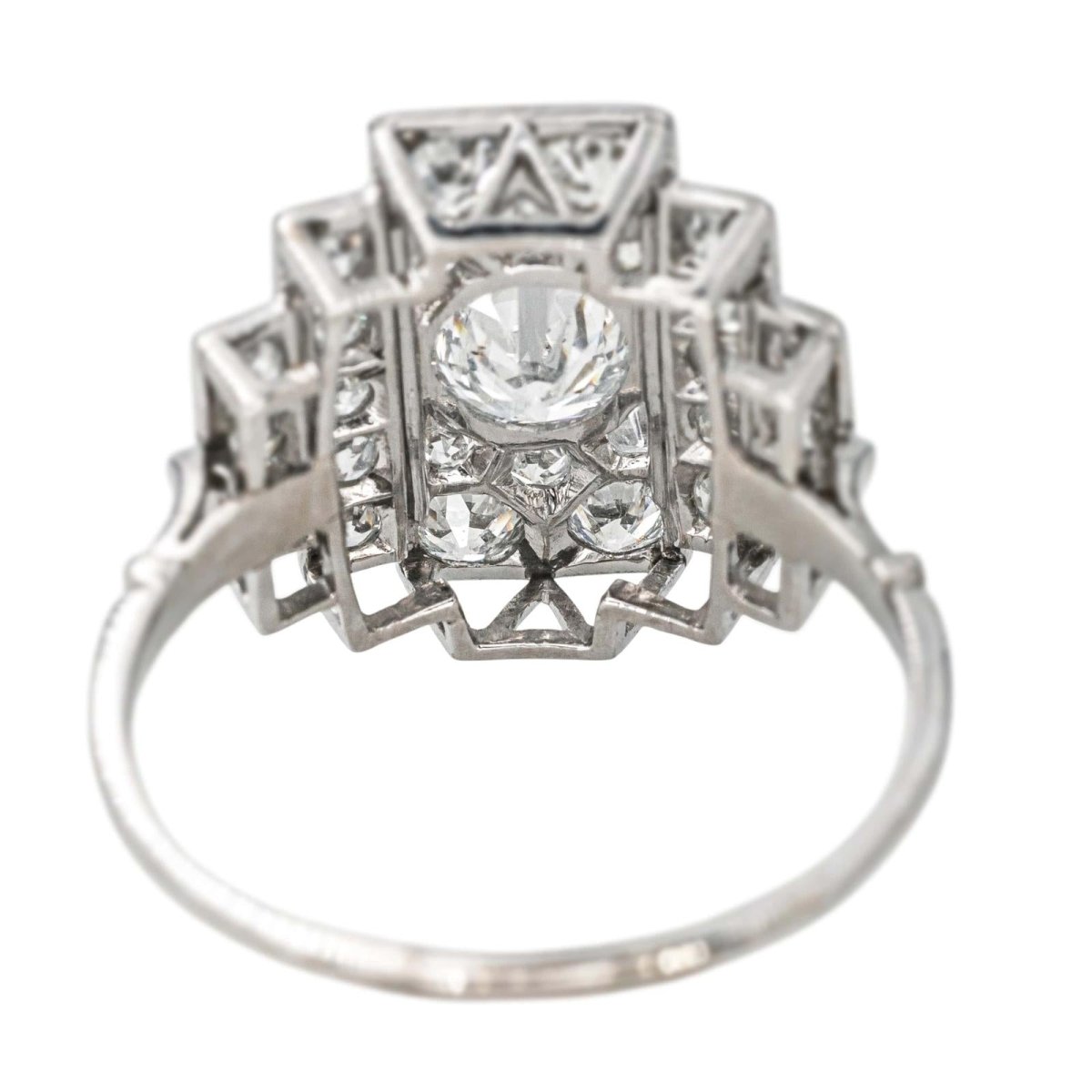 Bague Platine Diamant - Castafiore